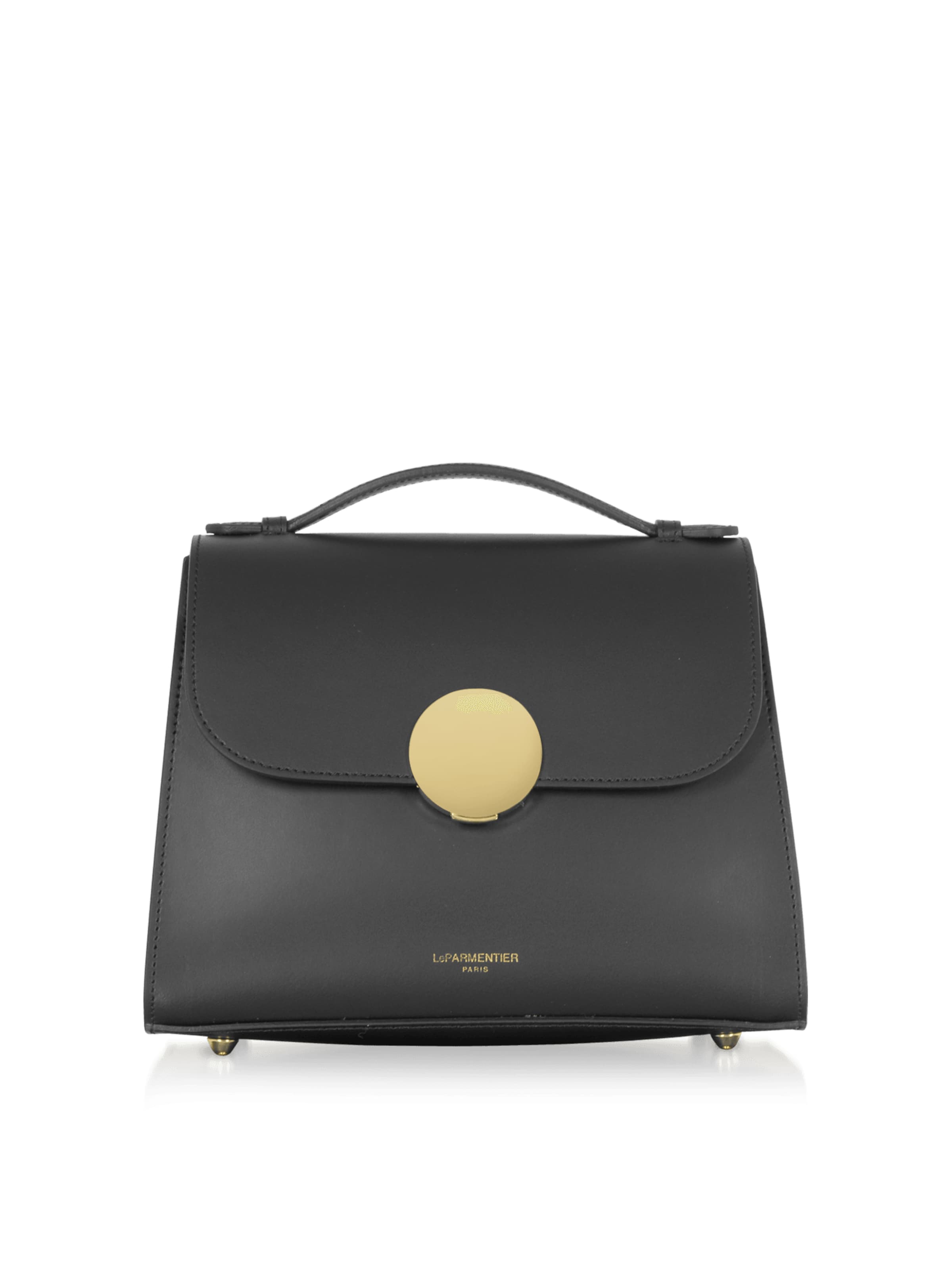 Sacs à main 'Bombo' LeParmentier en noir : devant
