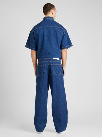 Calvin Klein Jeans Wide leg Jeans 'CLEAN PRESSED TROUSERS' in Blue