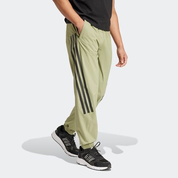 ADIDAS SPORTSWEAR Tapered Workout Pants in Green