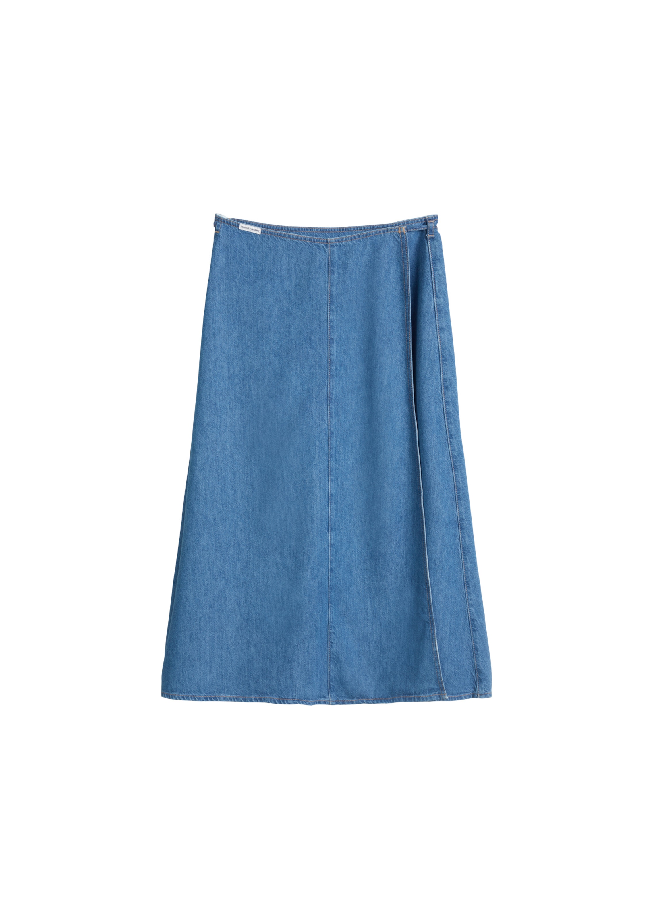 Marc O'Polo DENIM Rok in Blauw: voorkant