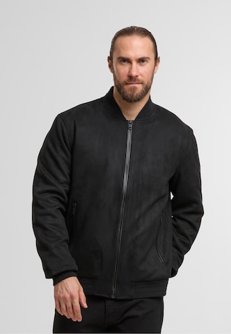 Veste mi-saison 'Filo' INDICODE JEANS en noir : devant