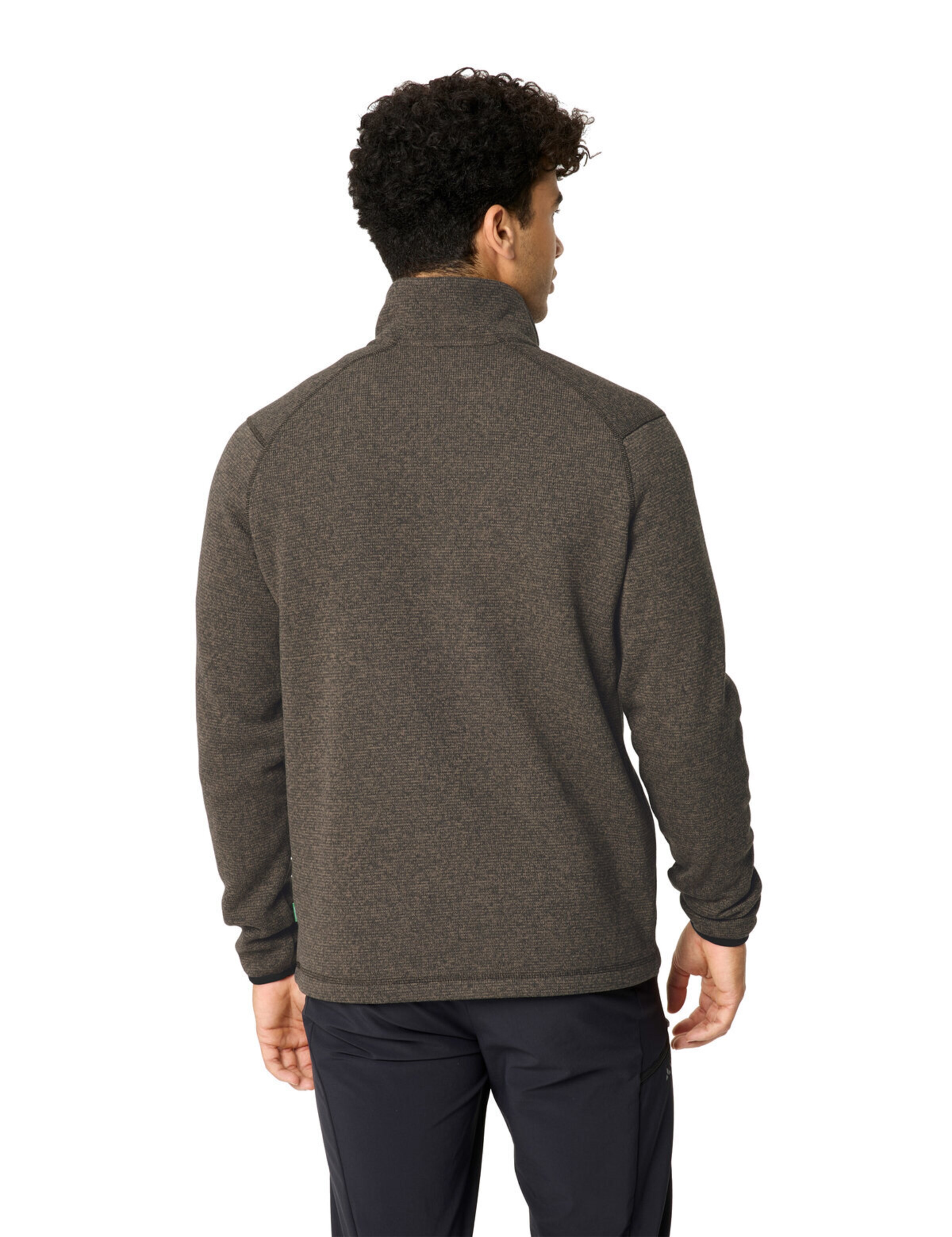 VAUDE Sports sweater 'Rienza III' in Brown