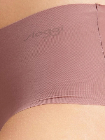 SLOGGI Boyshorts 'ZERO Microfibre 2.0' in Brown