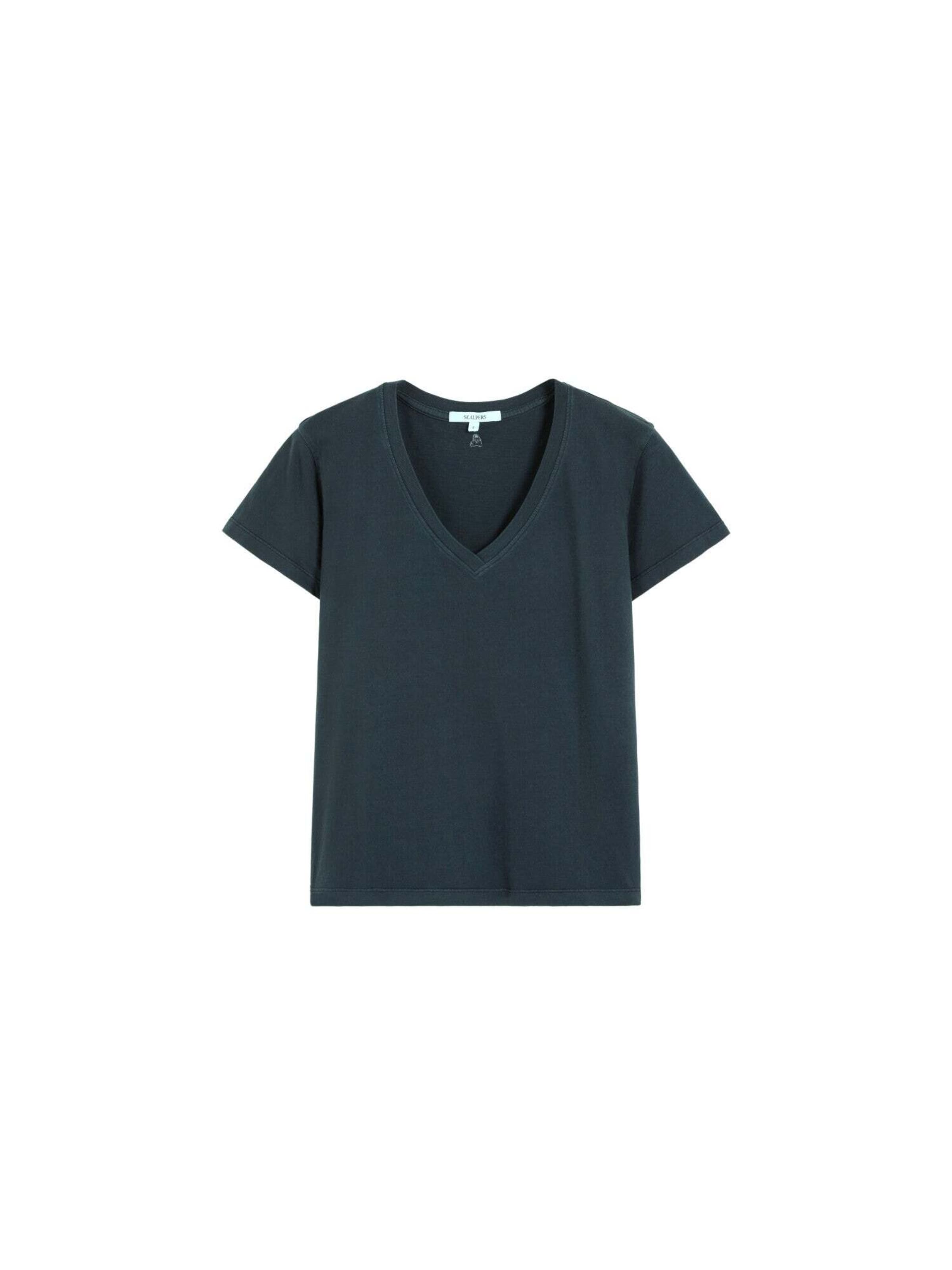 Scalpers T-Shirt in Schwarz: Vorderseite