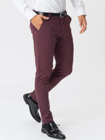 TEESHOPPEN Regular Trousers ' The Original ' in Red