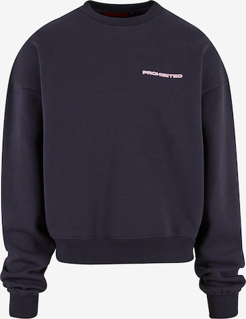 ProhibitedSweater majica - siva boja: prednji dio