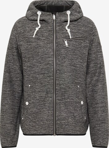 DreiMaster Maritim Fleece Jacket in Grey: front