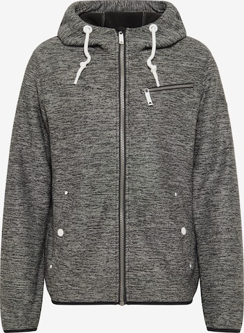 DreiMaster Maritim Fleece jacket in Grey: front