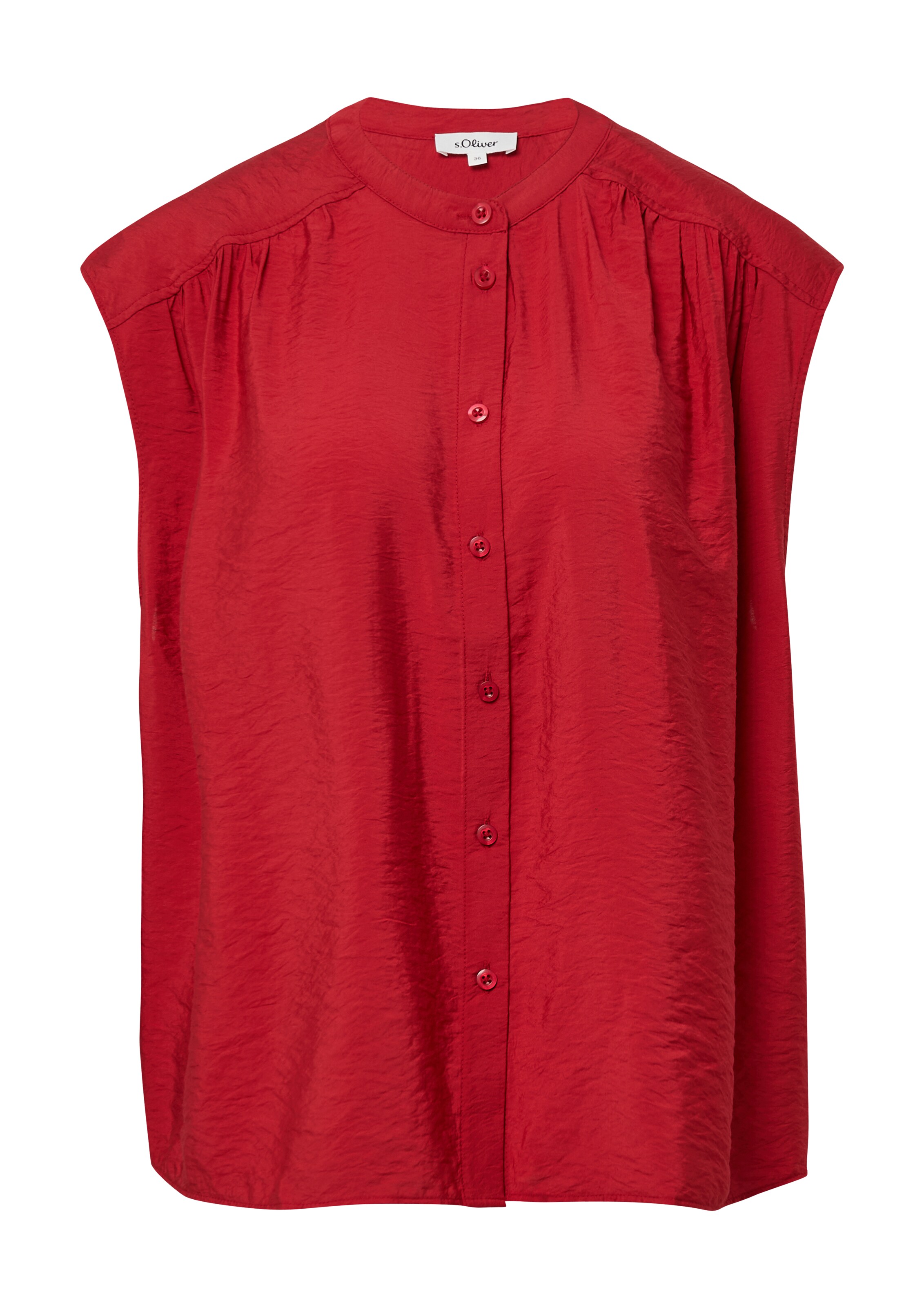 s.Oliver Bluse in Rot: Vorderseite