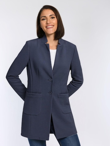 White Label by RoFa Blazer 'Leichter Jersey-Gehrock' in Blue: front