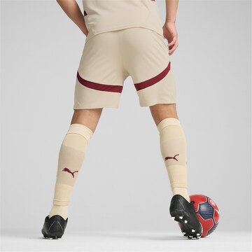 PUMA Regular Sports trousers 'FC Red Bull Salzburg' in Beige