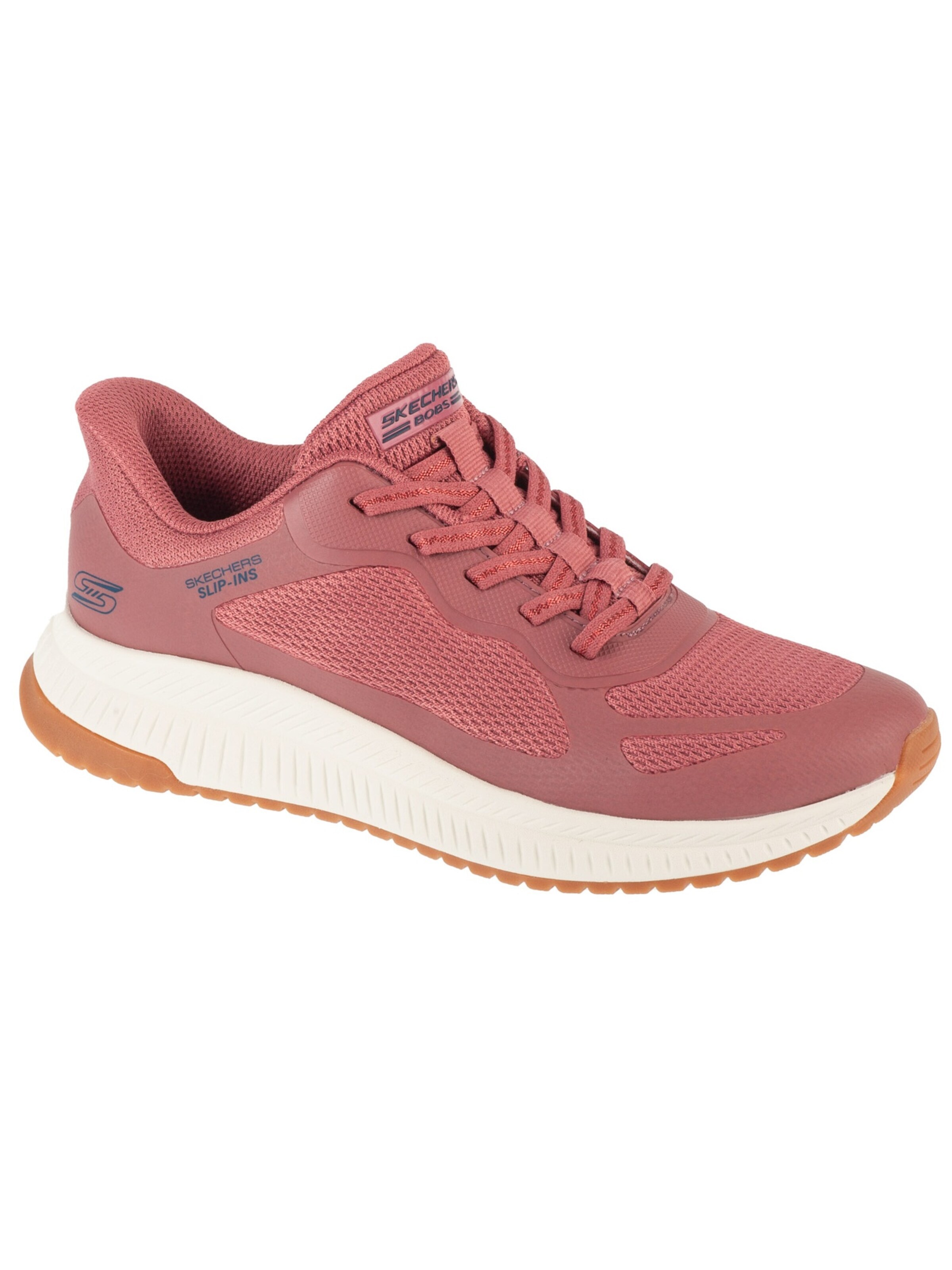 SKECHERS Platform trainers 'Skechers Slip-Ins: Bobs Squad 4 - Staple Look' in Pink: front