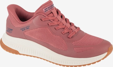 SKECHERS Platform trainers 'Skechers Slip-Ins: Bobs Squad 4 - Staple Look' in Pink: front