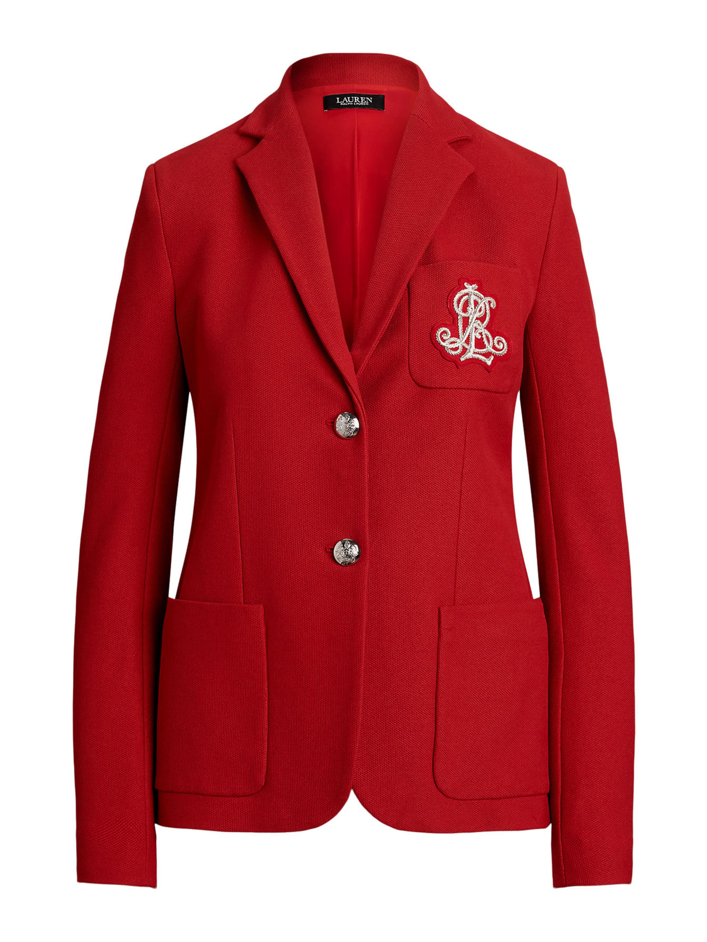 Blazer &#x27;ANFISA&#x27; di Lauren Ralph Lauren in rosso: frontale