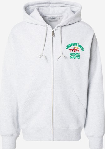 Veste de survêtement 'Pronto' Carhartt WIP en gris : devant