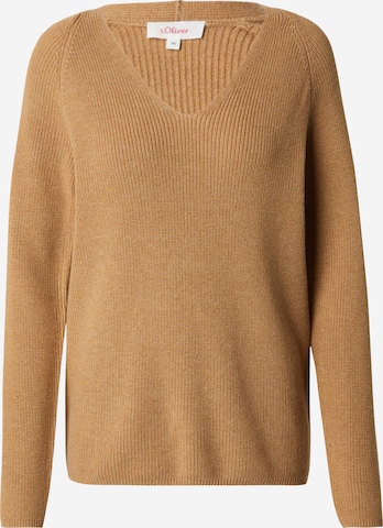 Pull-over s.Oliver en marron : devant