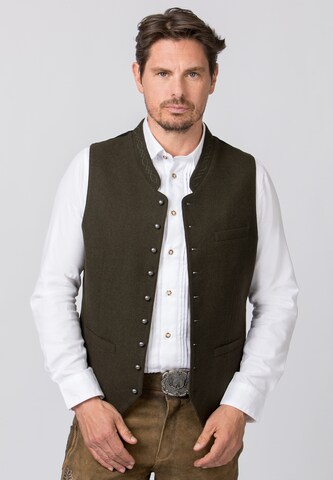STOCKERPOINT Traditional Vest in Green: front