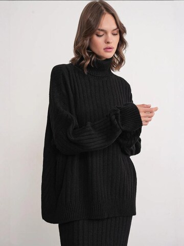 MixRay Trui in Zwart: voorkant