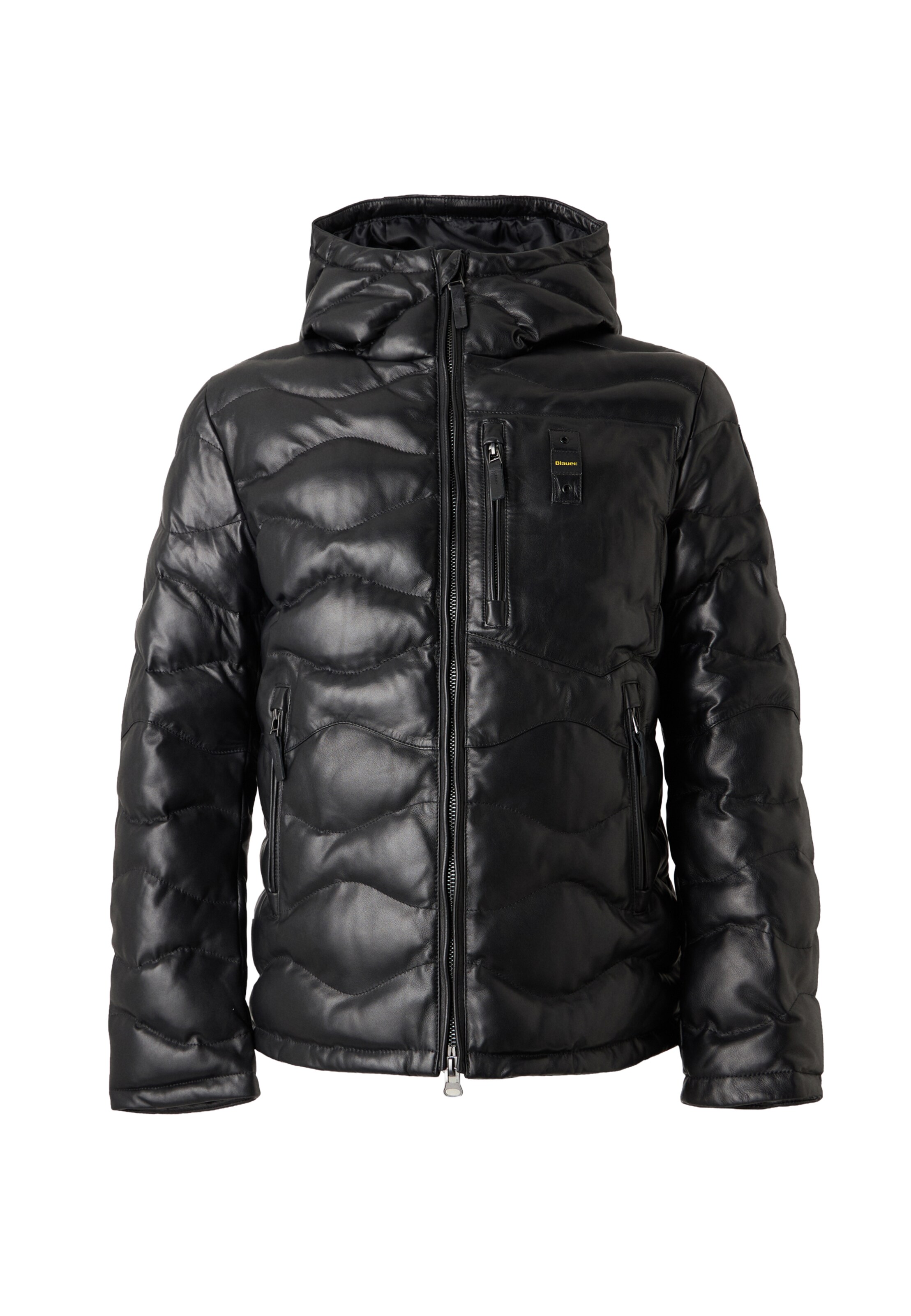 Giacca di mezza stagione di Blauer.USA in nero: frontale