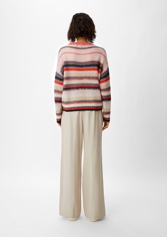 Wide Leg Pantalon comma casual identity en beige