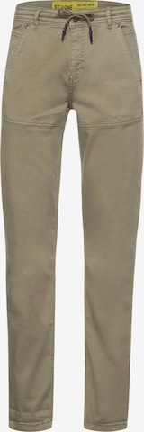 Street One MEN Regular Pants in Beige: front