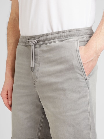 JACK & JONES Regular Trousers 'CHRIS LANE' in Grey
