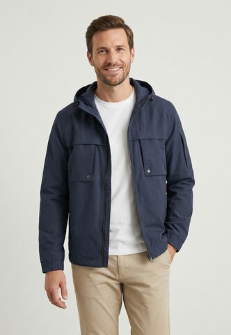 NEW CANADIAN Between-Season Jacket in Blue: front