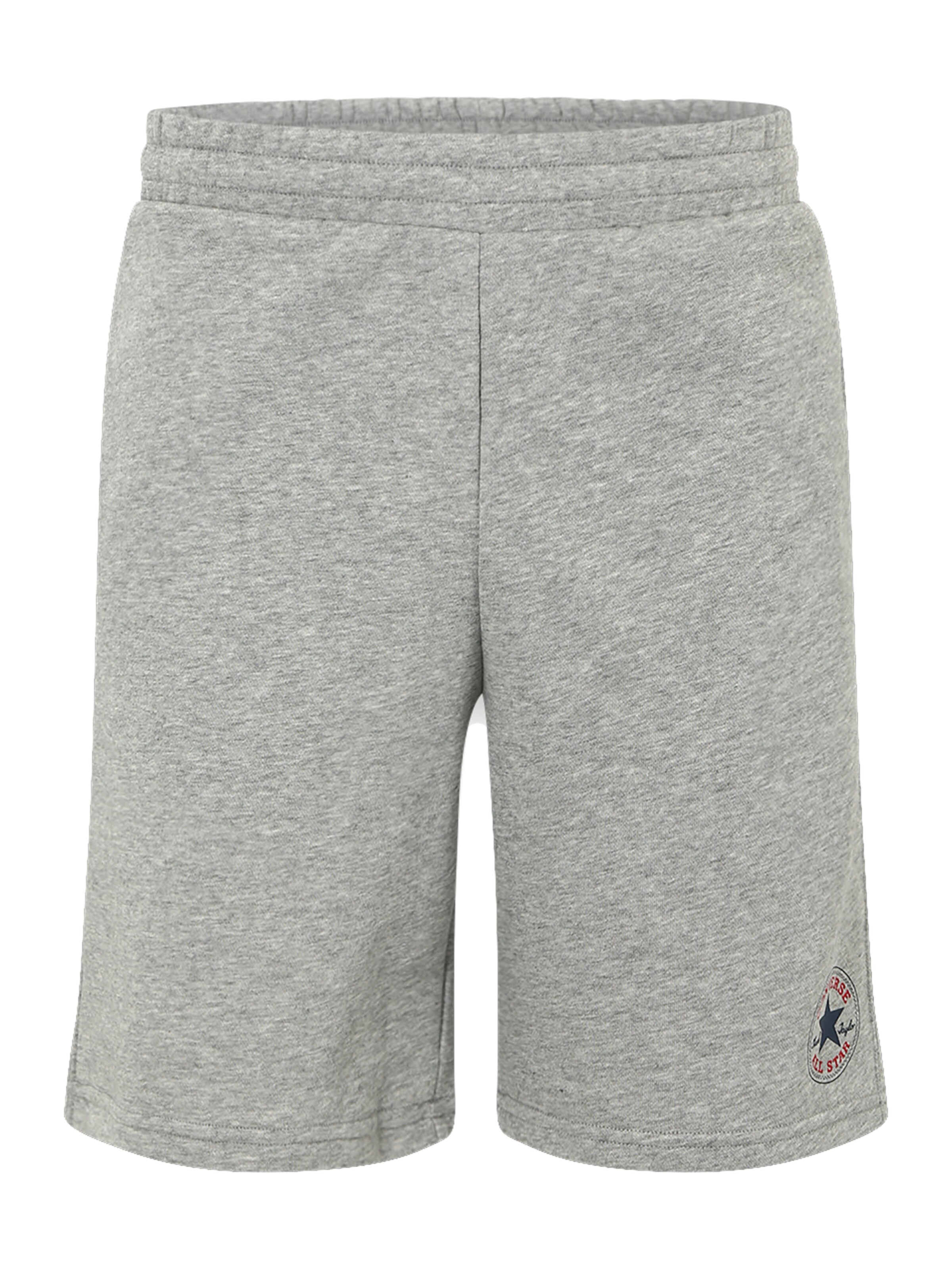 CONVERSE Štandardný strih Nohavice - Sivá: predná strana