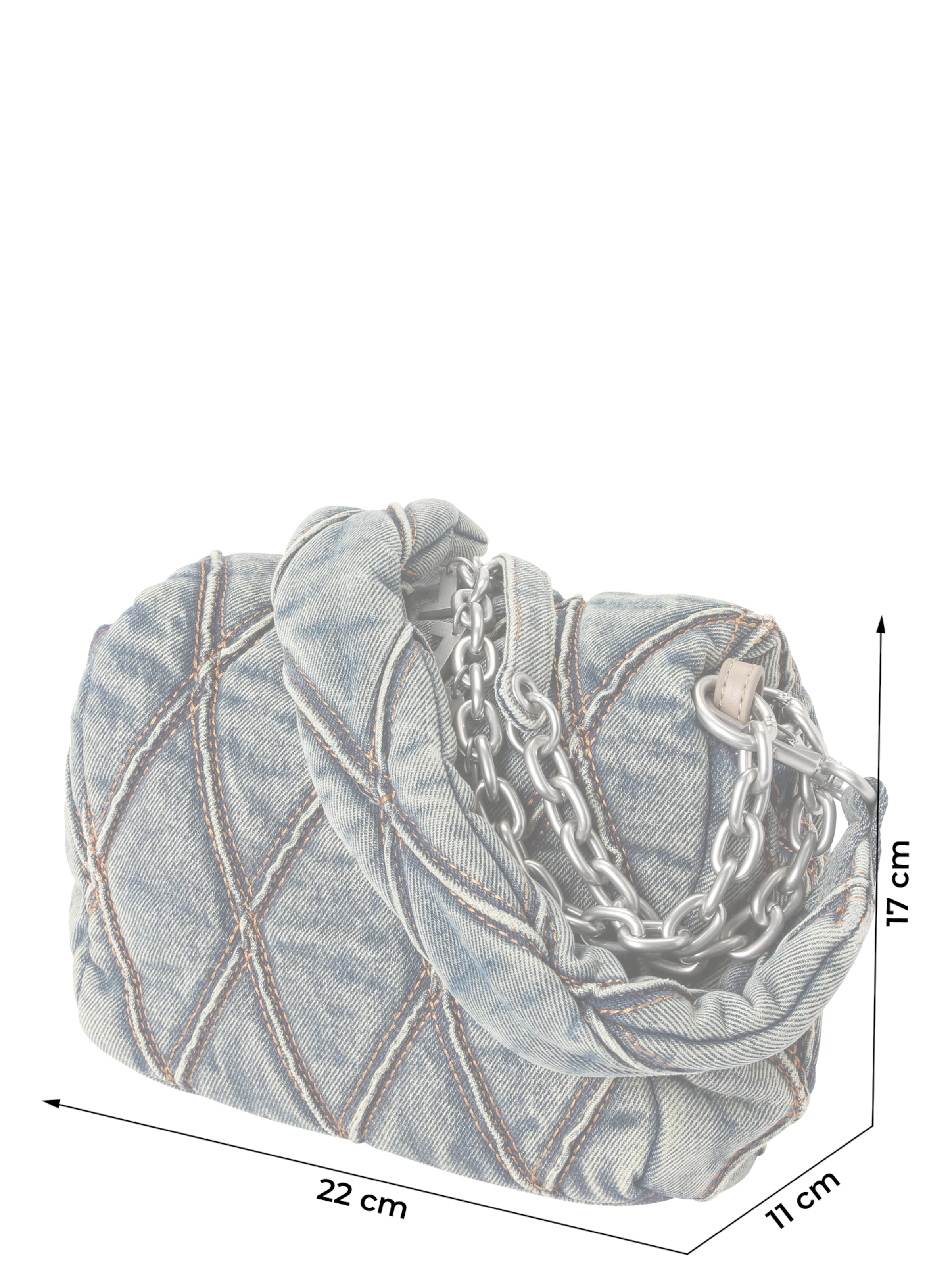 mėlyna DIESEL Rankinė ant peties 'CHARM-D'