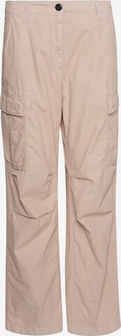 Superdry Loosefit Cargobroek in Beige: voorkant