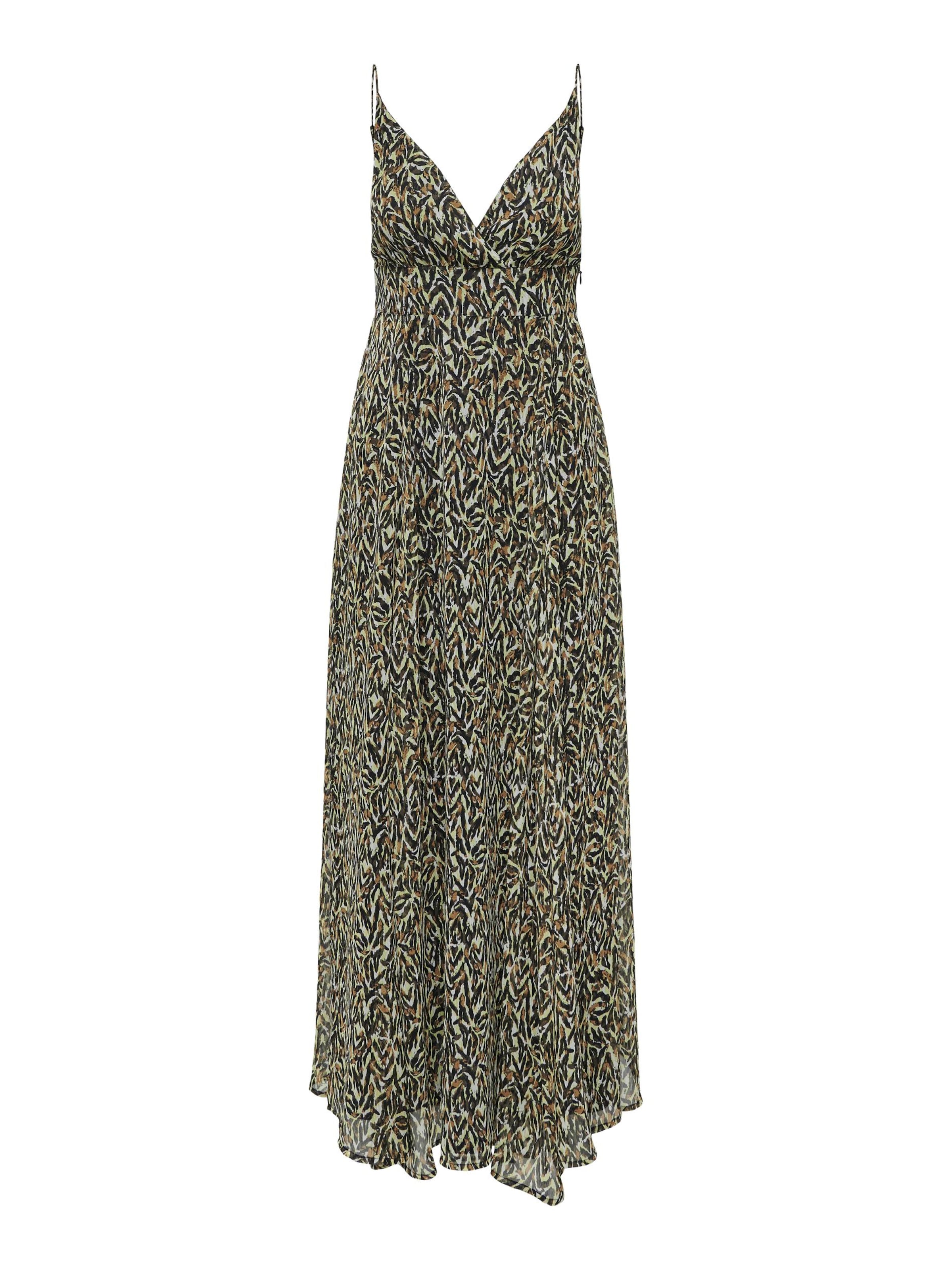 ONLY Dress 'Eliza' in Pueblo / Pastel green / Dark green / Black, Item view