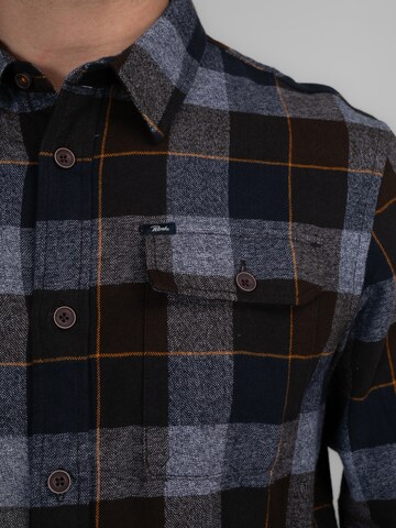 Petrol Industries - Ajuste regular Camisa 'Katmai' en marrón