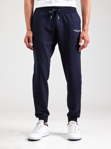 Tapered Pantaloni de la ARMANI EXCHANGE pe albastru: față