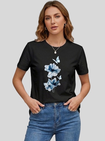 T-shirt 'Women Tops' LapaPlus en noir