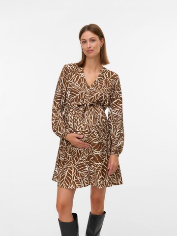 MAMALICIOUS Dress 'MLCassie' in Brown: front
