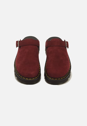 Dr. Martens - Sapato aberto 'ZebZag' em vermelho