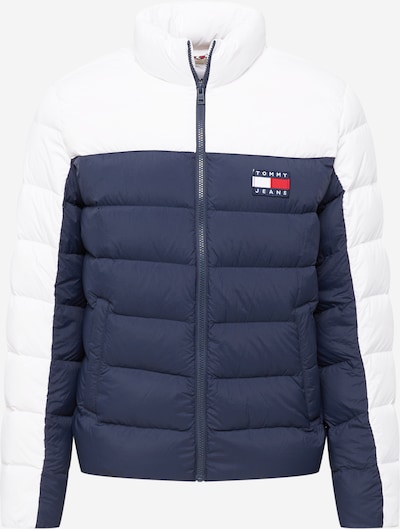 Tommy Jeans Zimska jakna | mornarska / rdeča / bela barva, Prikaz izdelka