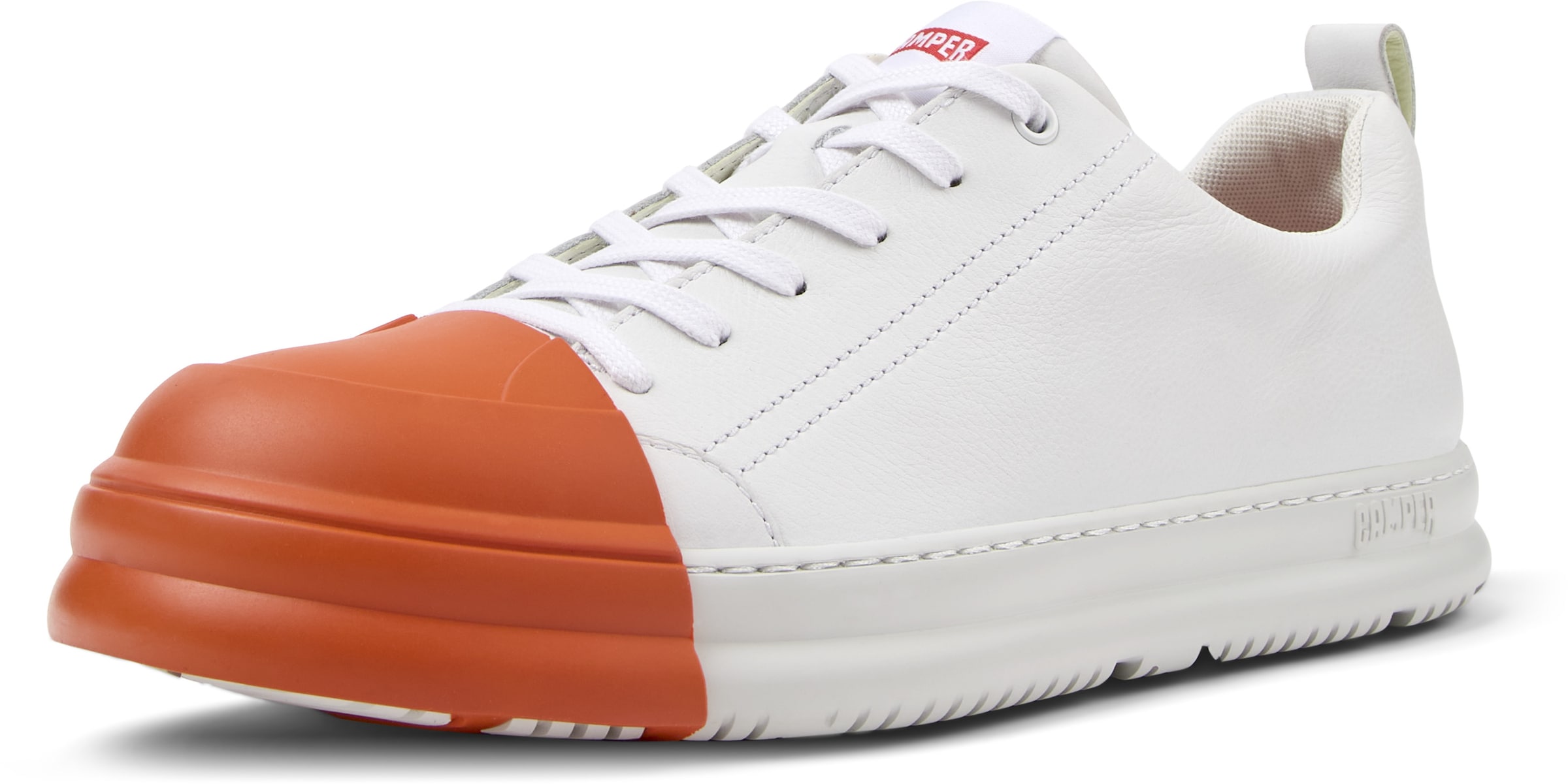 Sneaker bassa 'Junction Runner' di CAMPER in bianco: frontale