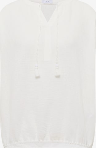 CECIL Blouse in White: front