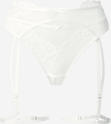 Hunkemöller String bugyik 'Posie' - fehér: elől