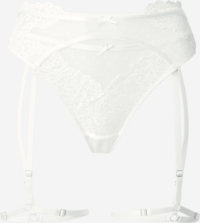 Hunkemöller Stringit 'Posie' värissä valkoinen, Tuotenäkymä