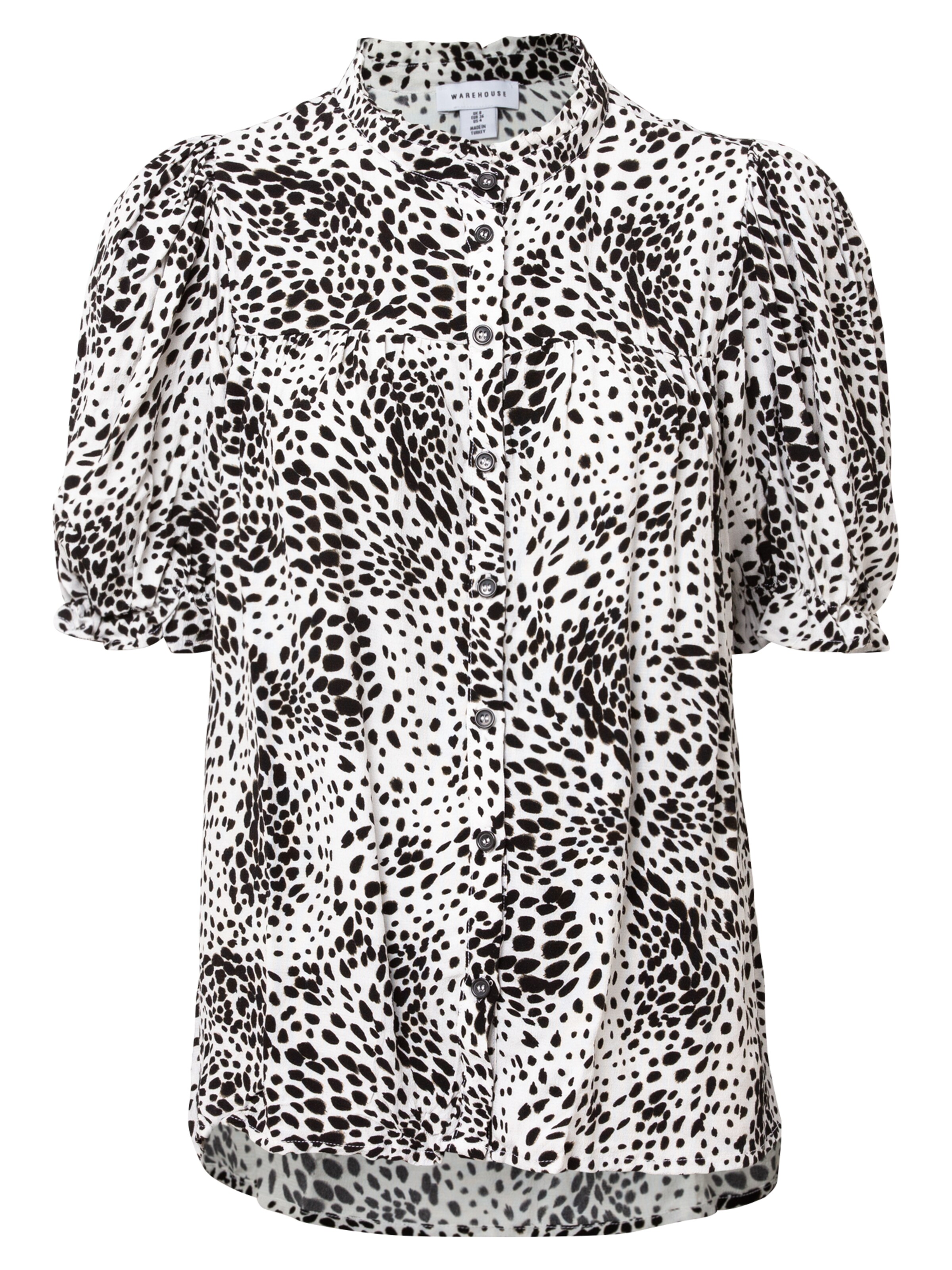 Warehouse Pluus, värv must: eest vaates