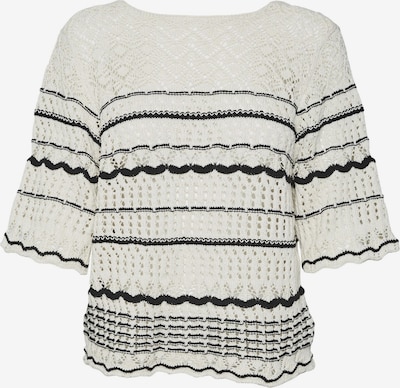 VERO MODA Sweater 'MINOU' in Grey / Black / White, Item view
