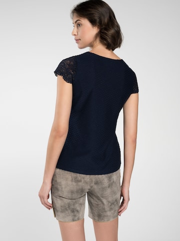 Blouse folklorique SPIETH & WENSKY en bleu