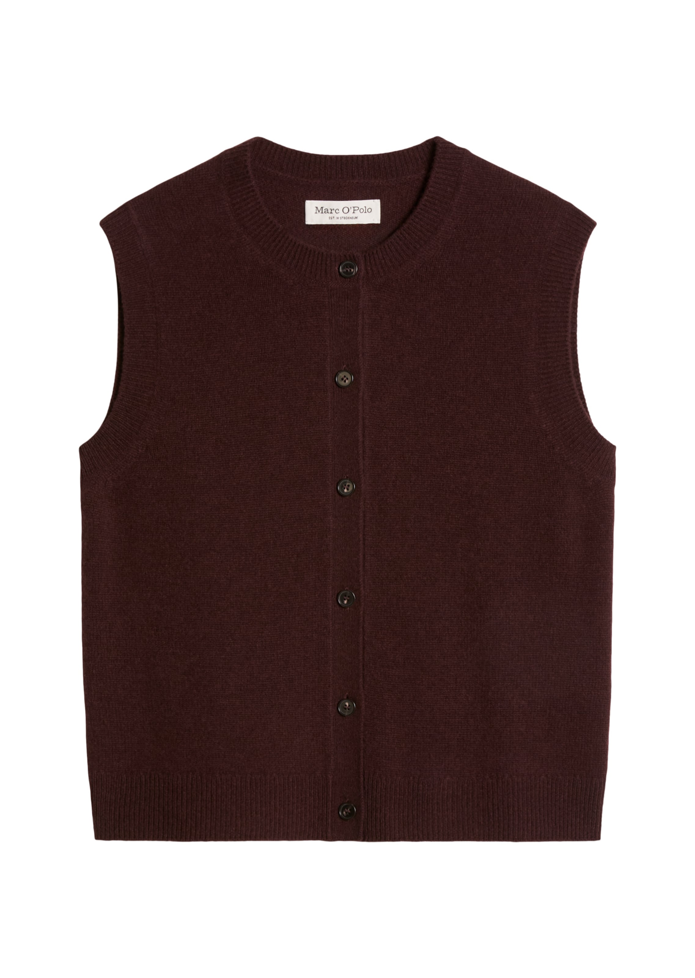 Marc O'Polo Strickjacke in Rot: Vorderseite
