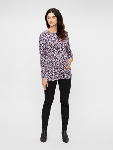 MAMALICIOUS Shirt 'Janine' in Zwart