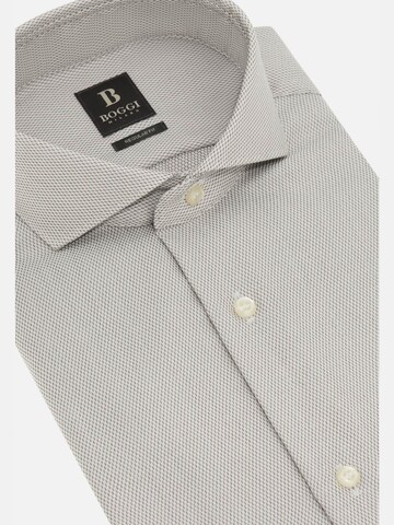 Boggi Milano Regular Fit Hemd in Grau