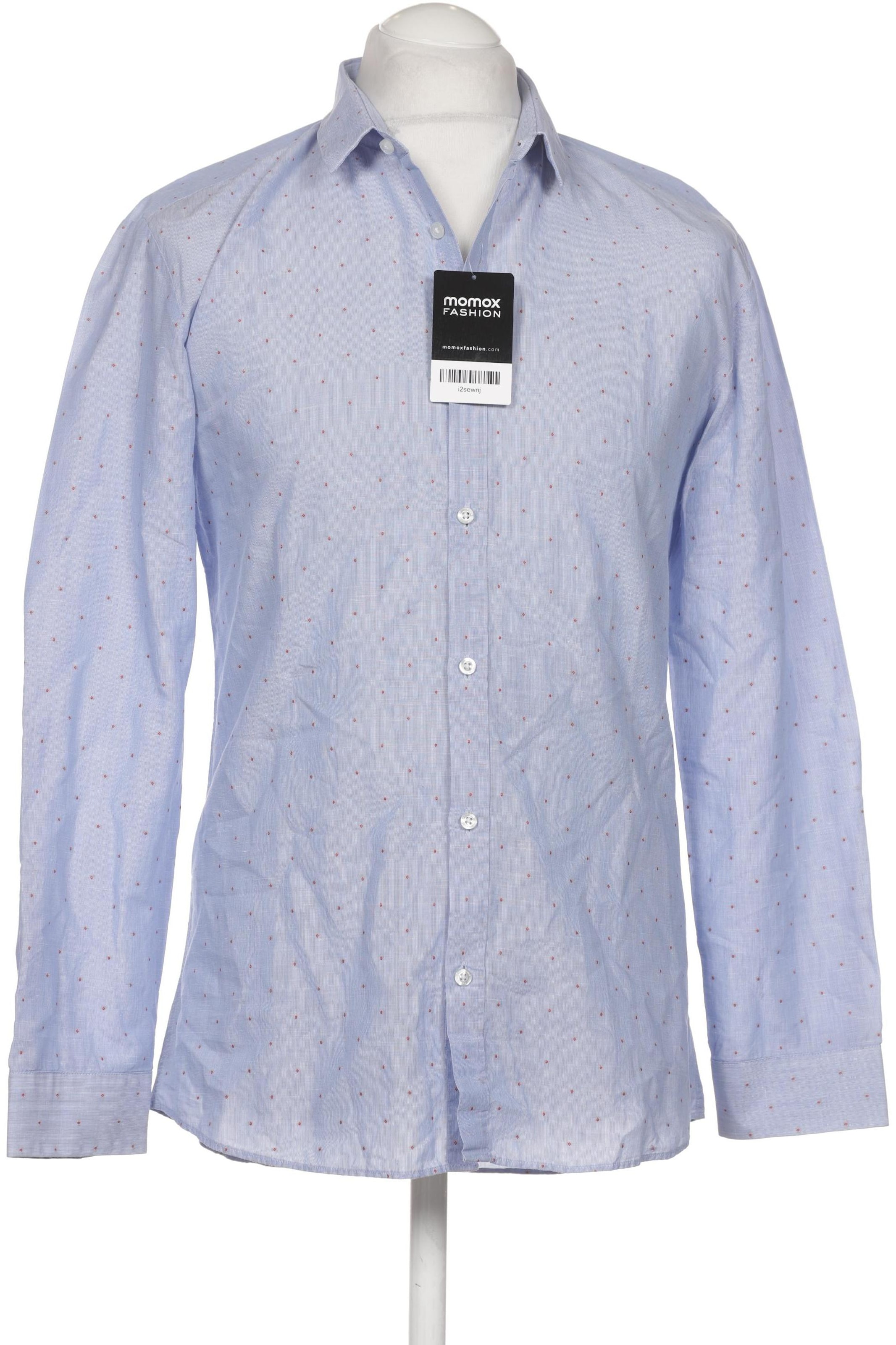 HUGO Button Up Shirt in L in Blue: front