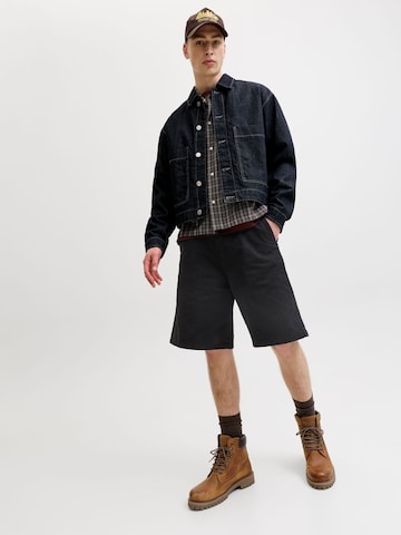 JACK & JONES Baggy Shorts in Schwarz