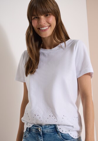 CECIL T-Shirt in Weiß: Vorderseite